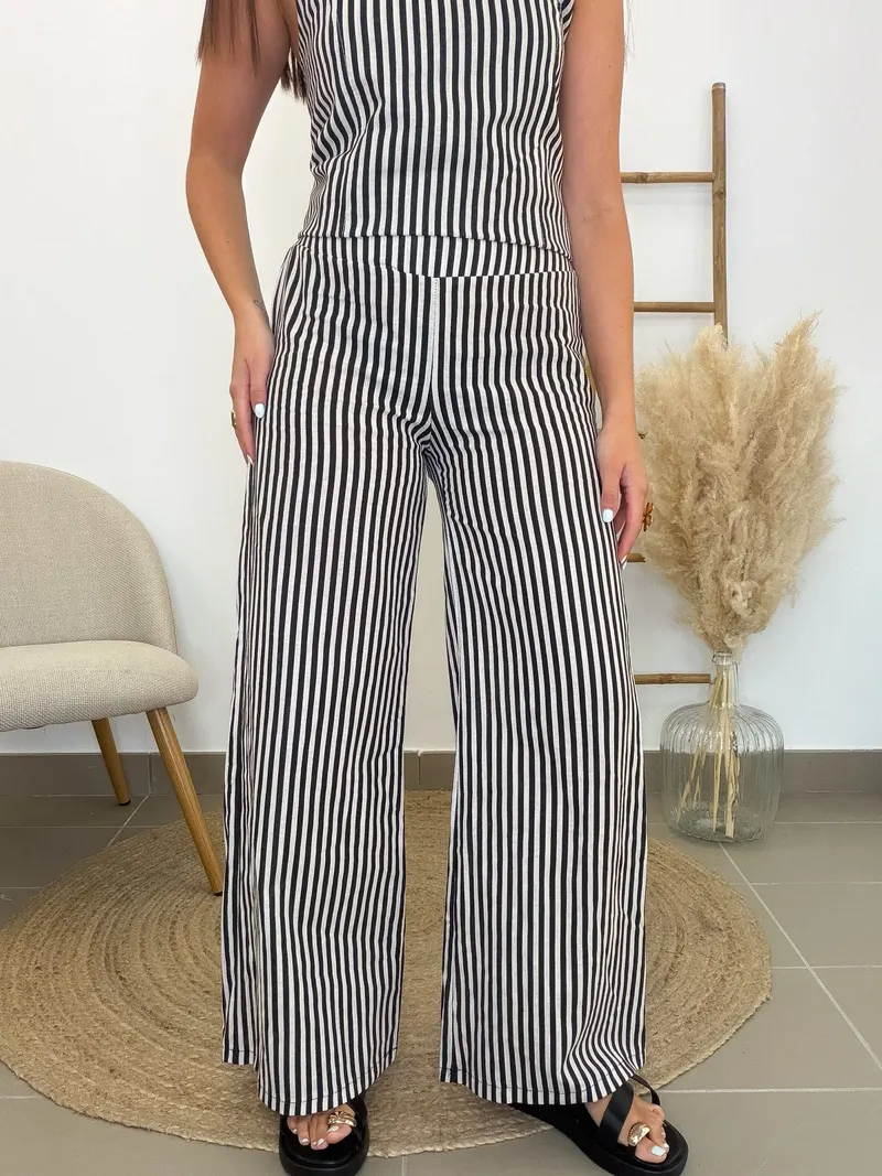 Pantalón conjunto bombay negro
